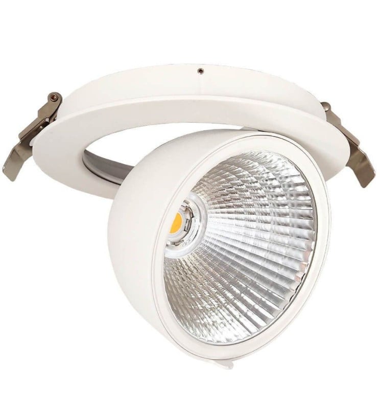 Spot LED encastrable orientable 30W | Philips Certa Drive | Puce Bridgelux | 24º | 3CCT - CRI+92 - Image 1