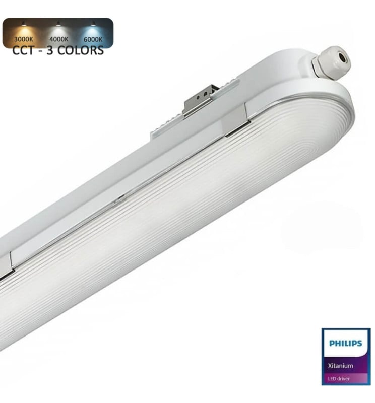 Réglette Étanche LED Intégrée 20W PHILIPS CertaDrive - 60cm - Image 1