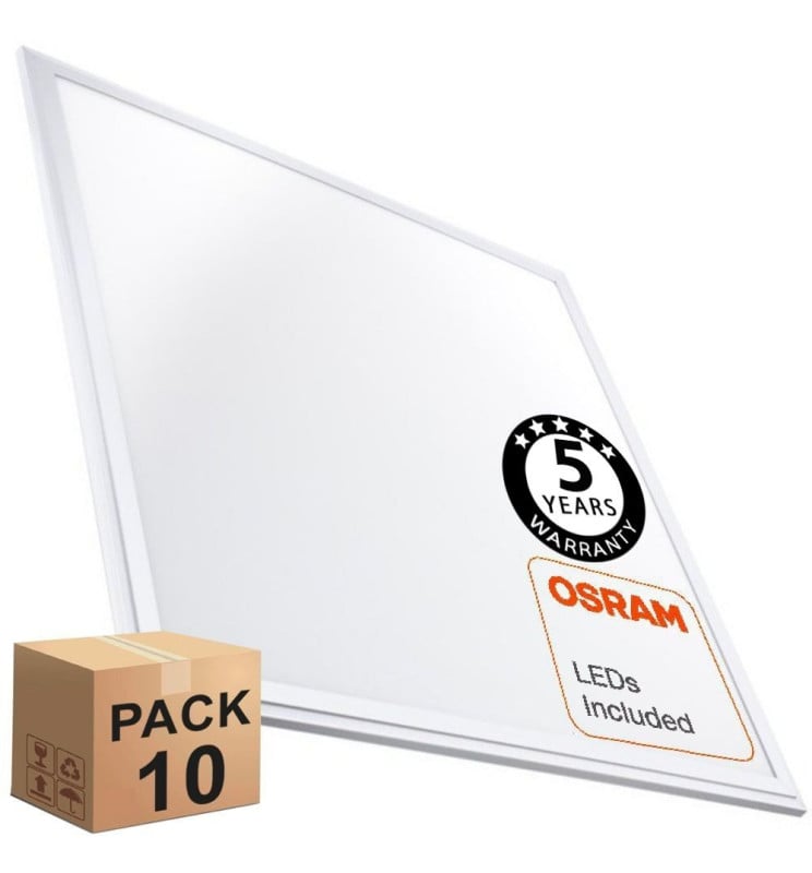 Pack 10 Panneaux LED 60x60 Multivatio OSRAM - Image 1
