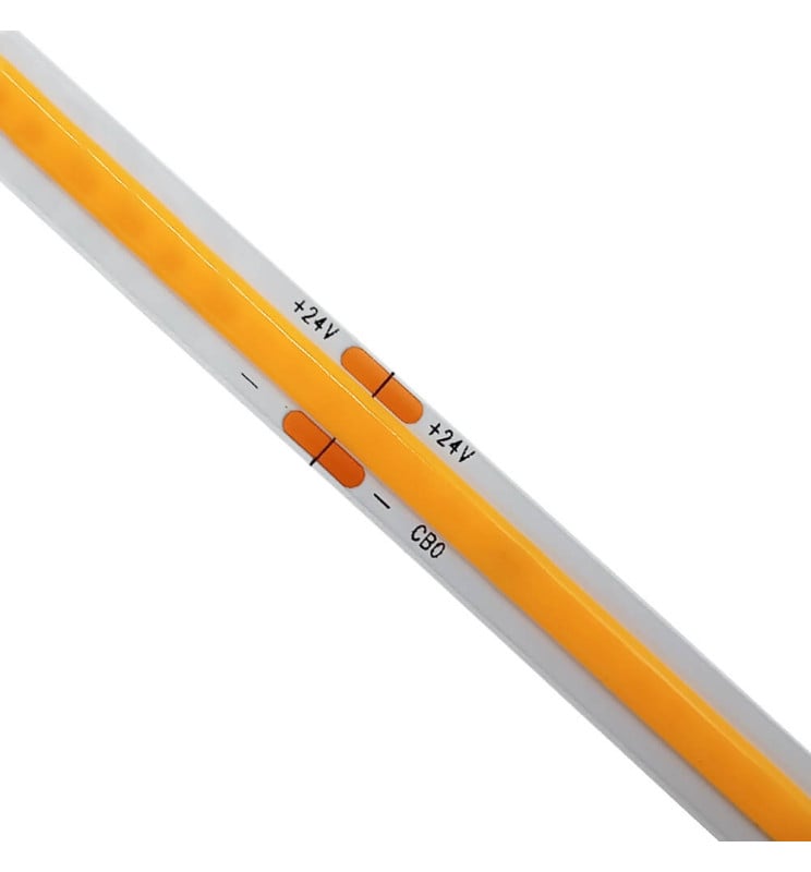 Ruban LED COB 24V 320LED/m 5m FLIP CHIP 1200lm 12W/m IP20 - Image 1