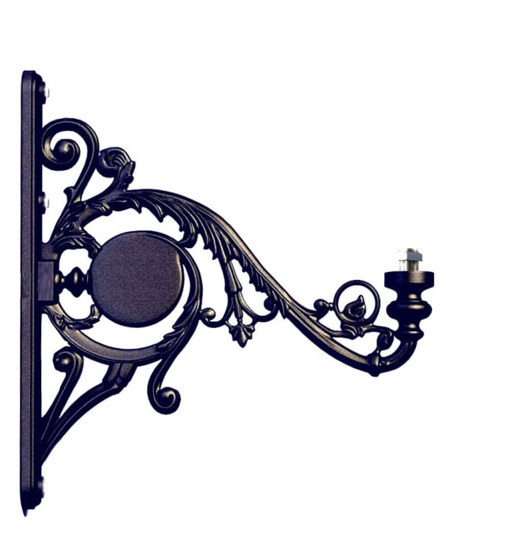 Support pour Lampadaire Palace Aluminium 65cm - Image 1