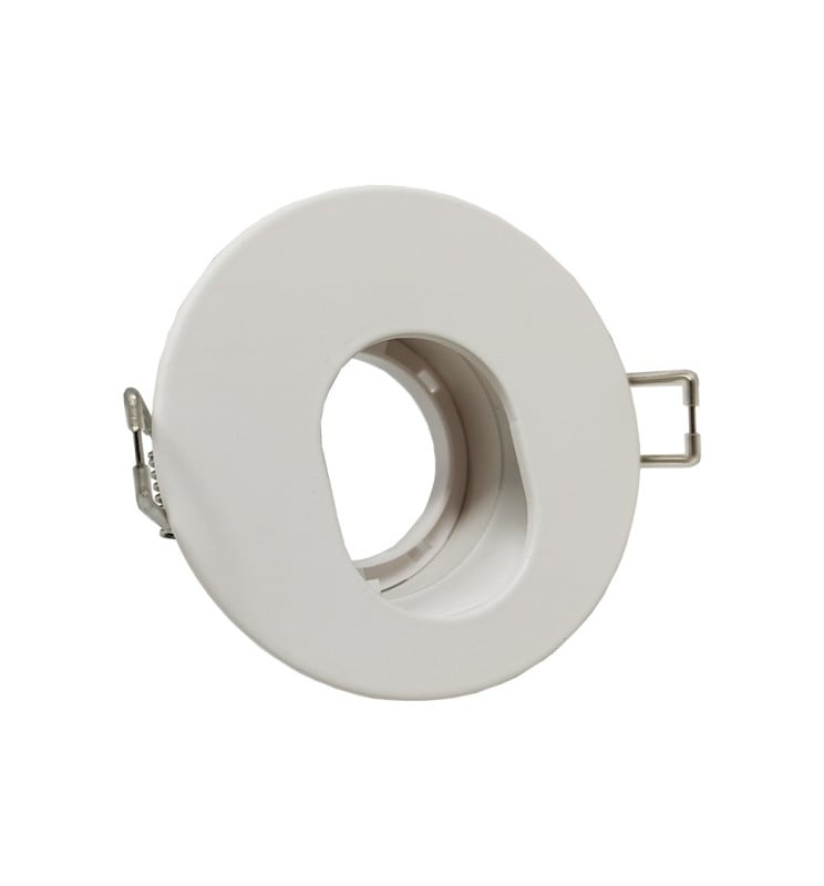 Anneau Encastré Carré GU10 MR16 Ø85mm Aluminium - Image 1