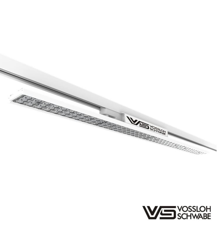 Projecteur Linéaire LED ARENDAL pour Rail Triphasé | Multipuissance DIP Switch 41W-66W | Driver VOSSLOH-SCHWABE / 130 lm/W | 150 cm - Image 1