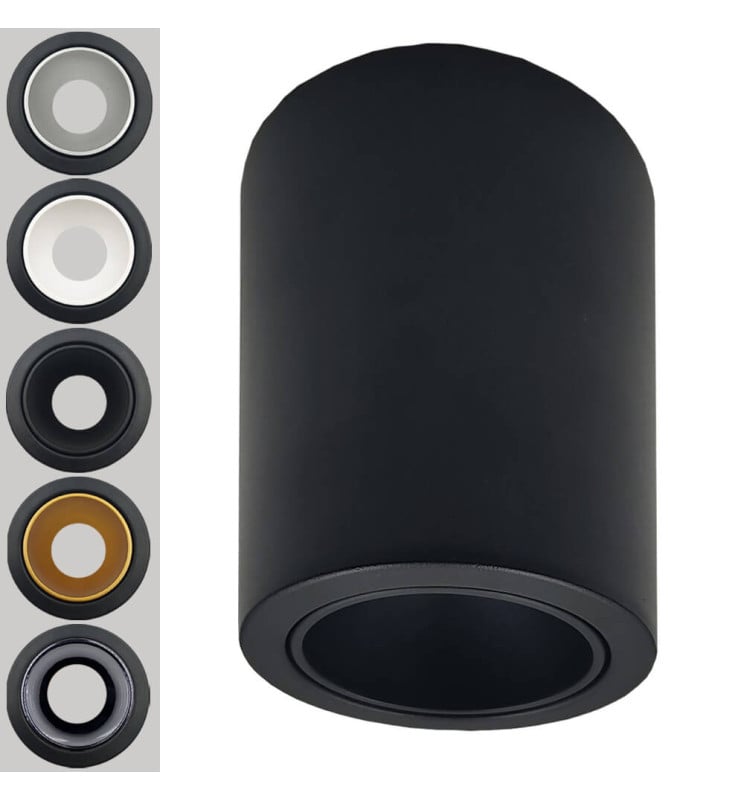 Applique Plafond Basculante GU10 MR16 Noir - Image 1