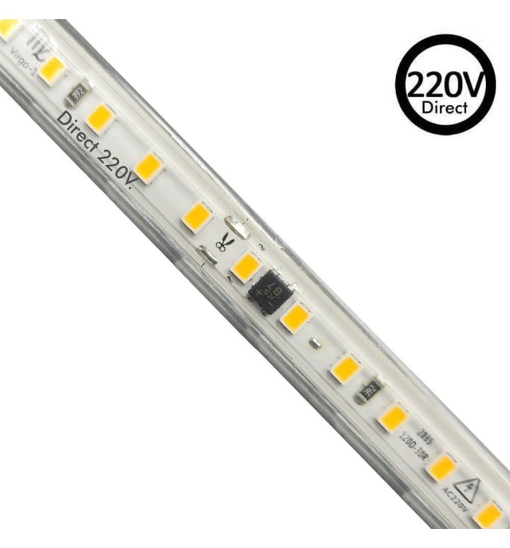 220V 120LED 1000lm 10W CRI90 IP65 déc10cm - Image 1