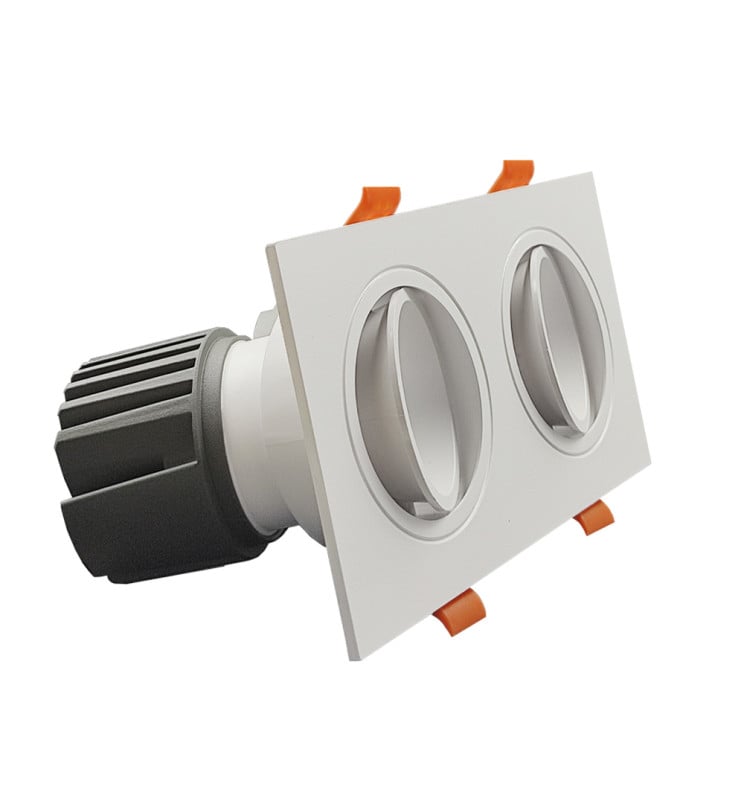Encastré LED 30W Orientable Blanc CRI92 UGR13 - Image 1
