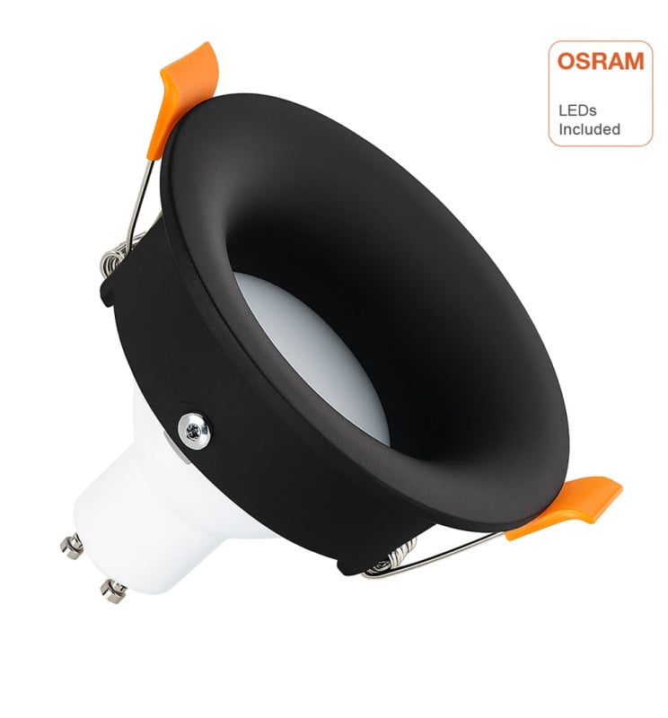Spot LED Enc. 6W Rond Noir OSRAM IP65 - Image 1