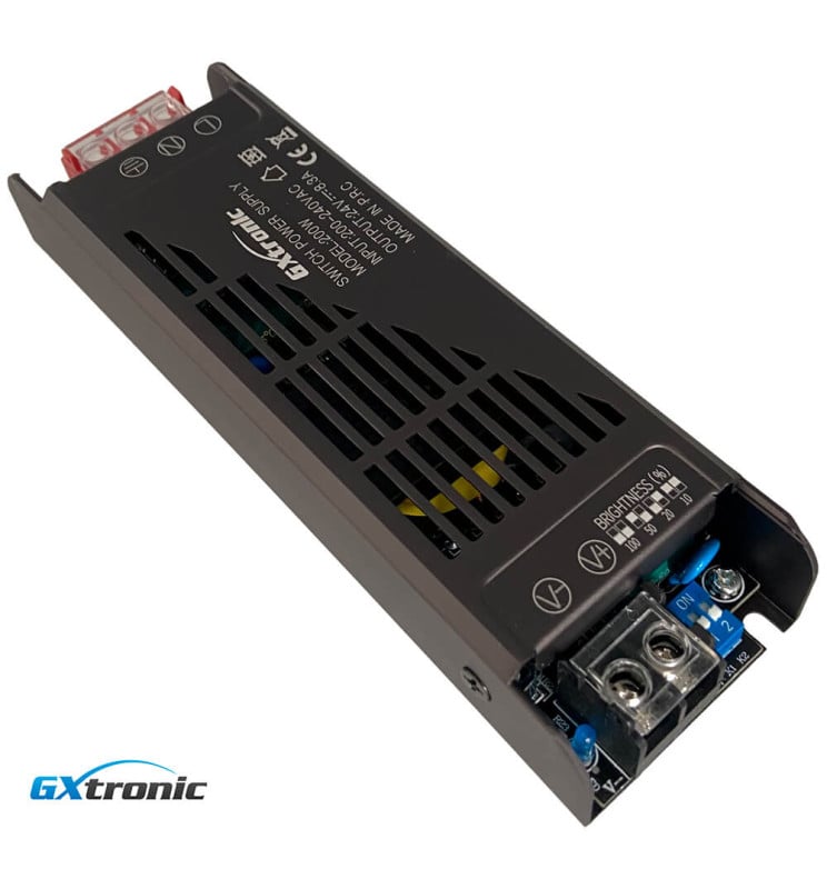 Alimentation GXtronic 24V 200W 2.5A IP20 - Image 1