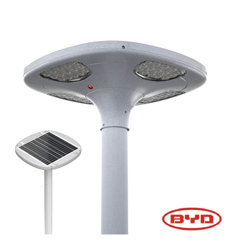Lampadaire solaire LED 100W SUNWAY BYD 3000K - Image 1