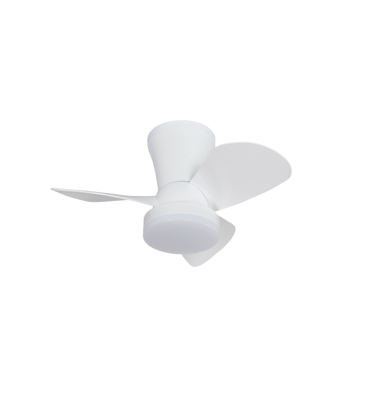 Ventilateur Plafond LED IBIZA 28W 6CCT Blanc 56cm IP20 - Image 1