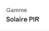 Solaire PIR