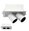 Downlight LED 12W rectangulaire orientable CCT - Image 19