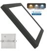 Plafonnier LED carré MOSS noir 24W CCT Lumileds - Image 1