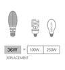 Lampe LED BRIDGELUX E27 36W 167Lm/W Haute Endurance - Image 4