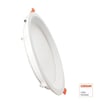 Downlight LED circulaire 16W OSRAM CCT UGR17 - Image 1