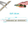 220V 120LED 1450lm 14W IP67 déc10cm 20m - Image 2