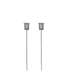 Kit suspendu universel argent câble 3m x2 - Image 5