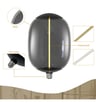 Ampoule LED Filament Fumé BIG 4W E27 T178 Ambre - Image 3