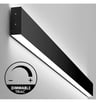 Applique Linéaire LED WASHINGTON Noir 0,44m 6000K IP54 - Image 10