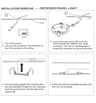 Downlight LED slim circulaire 26W CCT OSRAM - Image 2