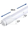 ack 10 Tube LED 9W 60cm SAMSUNG 130lm/W 300° - Image 9