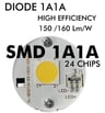 Spot Rail LED 8W Triphasé / NOIR - 24º - HAUT LUMEN 165Lm/W - Image 4