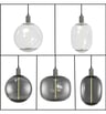 Suspension Vintage Gris Pierre E27 - Image 5