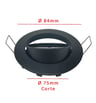 Anneau d'encastrement réglable pour LED GU10 MR16 - Ø84mm - Aluminium - Image 5
