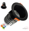 Encastré LED Circulaire 15W Noir CRI92 UGR13 - Image 1