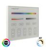 Panneau contrôle tactile RF LED RGB+CCT 4 zones - Image 1