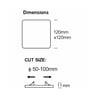 Downlight LED Sans Cadre 6-12W 4CCT CRI92 Ø50-100 - Image 2