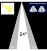 Projecteur LED 40W - 30W NEW MAYA Blanc Rail TRIPHASÉ - CCT / CRI+92 - UGR13 - HAUT LUMEN - Image 4