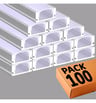 PACK - Profilé 2 mètres - U - Aluminium - LED  - Image 7