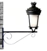 Support mural et colonne modèle Forja 60cm Noir brillant - Image 11
