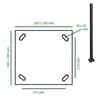 Réverbère LED 100W RUTH 4 à 6 m - Image 2