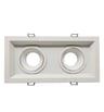 Cadre Double Réglable GU10 MR16 Blanc - Image 4