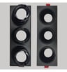 Cadre Basculant Triple GU10 MR16 Noir - Image 12
