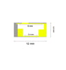 Tuyau silicone LED FLEX 06-12 50m pour bandes LED 8mm - Image 2