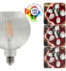 Ampoule LED à Filament Décorative 7W E27 / Ambre - Image 4