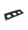 Cadre triple orientable noir pour AR111 - Image 2