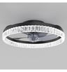 Ventilateur Plafond LED CRETA 30W 6CCT Noir 50cm IP20 - Image 11