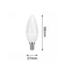 Ampoule LED Bougie 6W E14 C37 180° OSRAM DURIS E2835 - Image 3