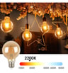Ampoule LED filament Vintage 6W E27 G80 Gold Dimmable - Image 3