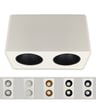 Applique Plafond Double Pivot GU10 MR16 Blanc - Image 1