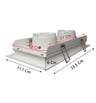 Cadre Double Réglable GU10 MR16 Blanc - Image 2