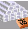 PACK - Profilé 2 mètres - U - Aluminium - LED  - Image 8