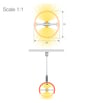 Suspension OSLO DOUBLE 0.5/1/1.5/2m IP20 - Image 3