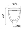 Lampadaire LED 40W CONIC Blanc Bridgelux 160lm/W - Image 3