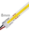 Connecteur pour rubans LED COB + SMD  / 8mm - IP20 - Image 4