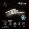 Bande LED 24V 5CCT SMD2835 168LED/m 20W/m Free Cut 5m - Image 3